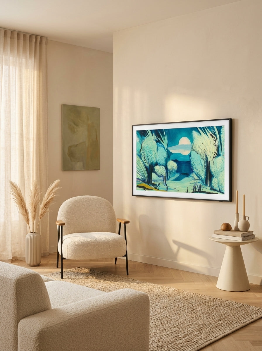 Samsung - The Frame 55" LS03FA – QLED TV 4K 100Hz