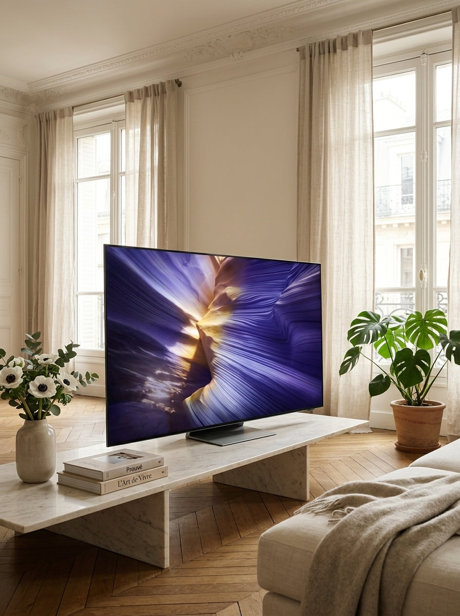 Samsung - OLED 48" S90F – QD-OLED TV 4K 144Hz