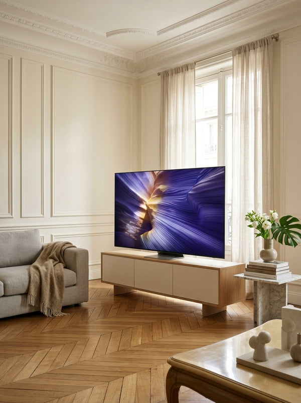 Samsung - OLED 77" S90F – QD-OLED TV 4K 144Hz