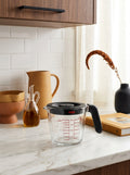 Pichet Mesureur En Verre 500 Ml Avec Couvercle