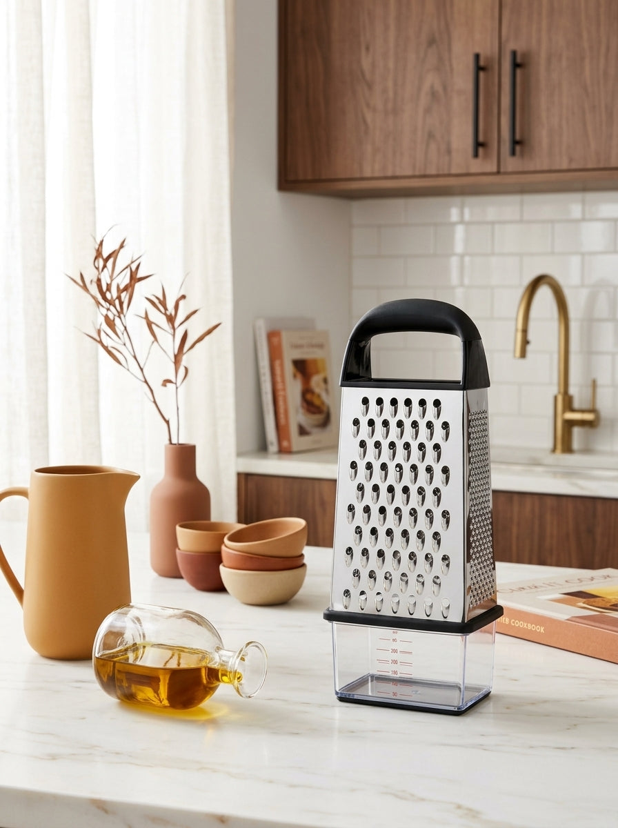 4 Sided Grater With Collector