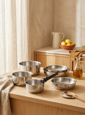 Réactif - Set 7 Pièces Amovible - Inox - Argent