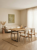 Class - Mesa de Comedor - Madera - Roble/Marrón
