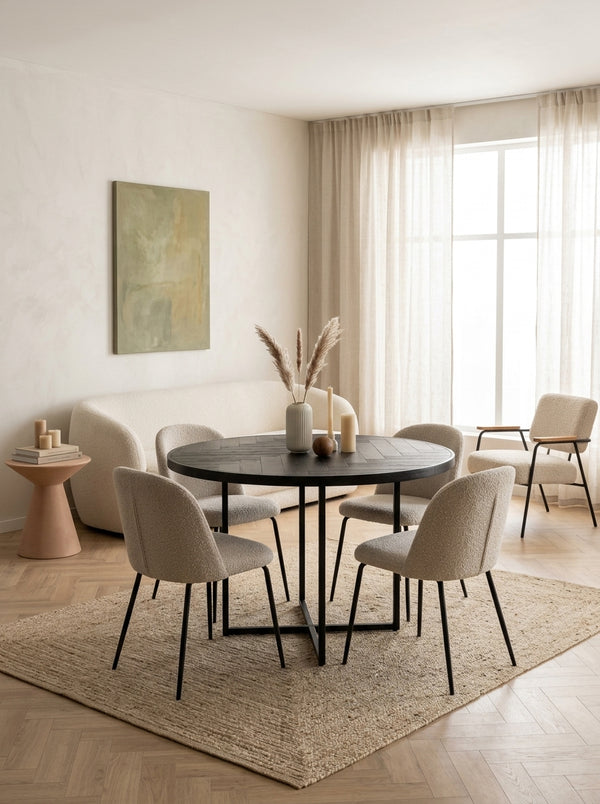Clase 120 - Mesa de Comedor - Madera - Negro