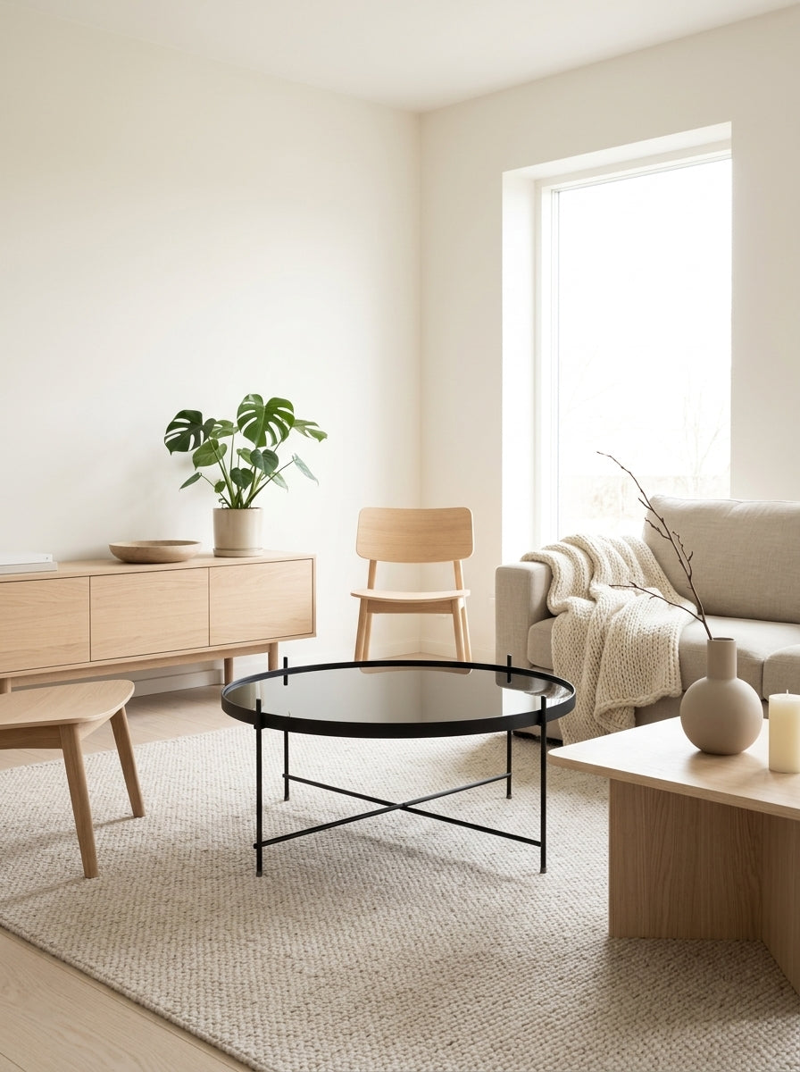 Cupid Xxl - Side Table - Glass - Black