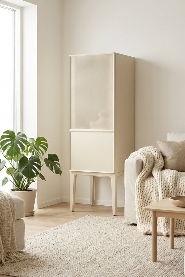 Puerta 1 de junio - Armario - Roble macizo - Beige