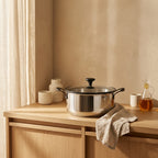 Marmite 24cm - Technologie Triplex - Acier Inoxydable - Inox