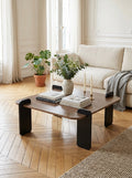 Table Basse Marais - Noyer / Bois Noir