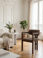 Chaise Toscana - Marron / Noyer Foncé