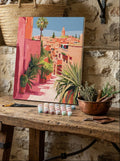 Paint by Numbers - View of a Moroccan City
