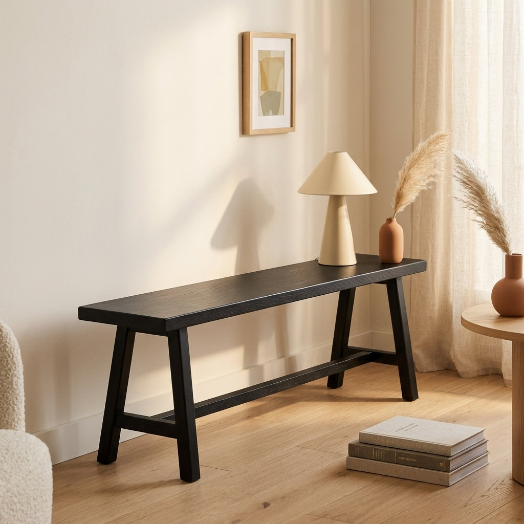 Imme - Panca - Legno - Nero