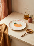 Fruity Orange Dessert Plate