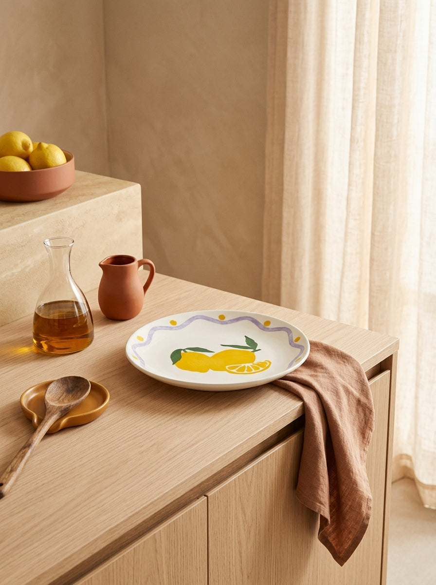 Fruity Citrons Dessert Plate