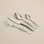 Art Culinaire - Zestaw sztućców w pudełku - Mistral 24 elementy - Stal nierdzewna 18/10 - Srebrny