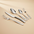 Art Culinaire - Zestaw Sztućców - Mistral 30 Elementów - Stal Nierdzewna 18/10 - Srebrny