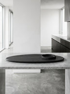Dune Kitchen & Table - Saucer + Bowl 02 - Ash - Black