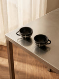 Zuma - Zestaw 2 filiżanek do espresso - Porcelana - Pacific