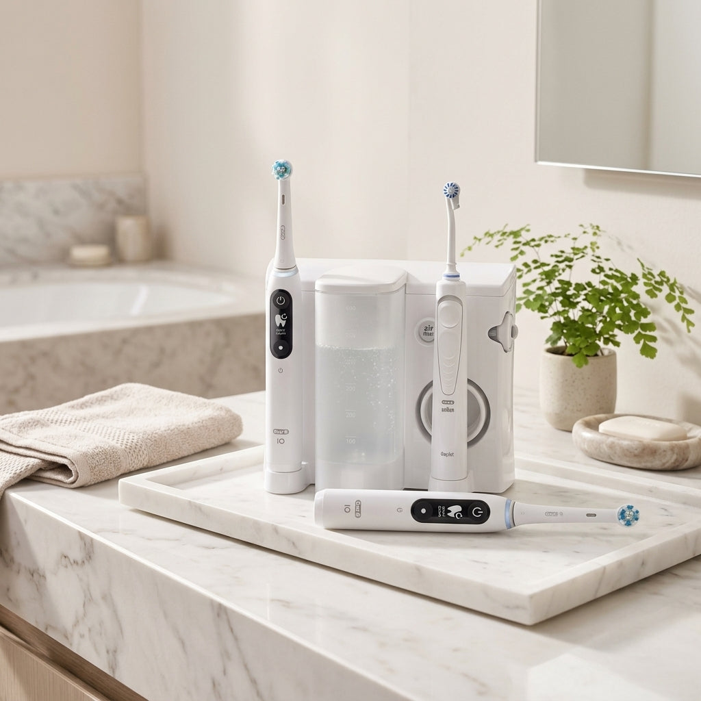 Oral-B Oral Health Center Irrigador Bucal + Cepillo de Dientes Eléctrico