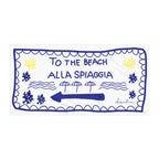 Alla Spiaggia Beach Towel