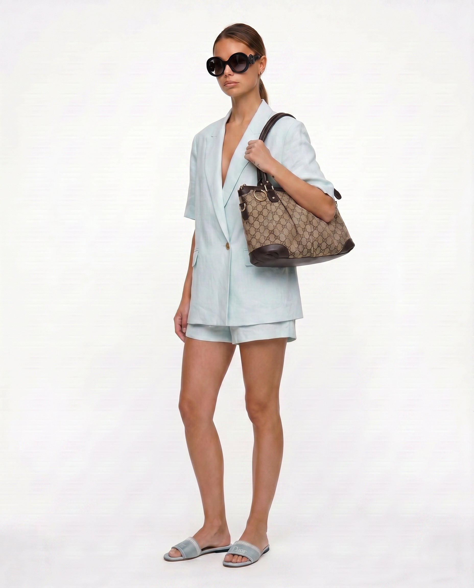 Gucci Sukey Tote Toile Gg Canvas Jacquard