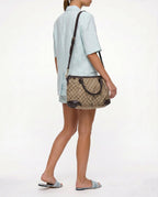 Gucci Sukey Tote Toile Gg Canvas Jacquard