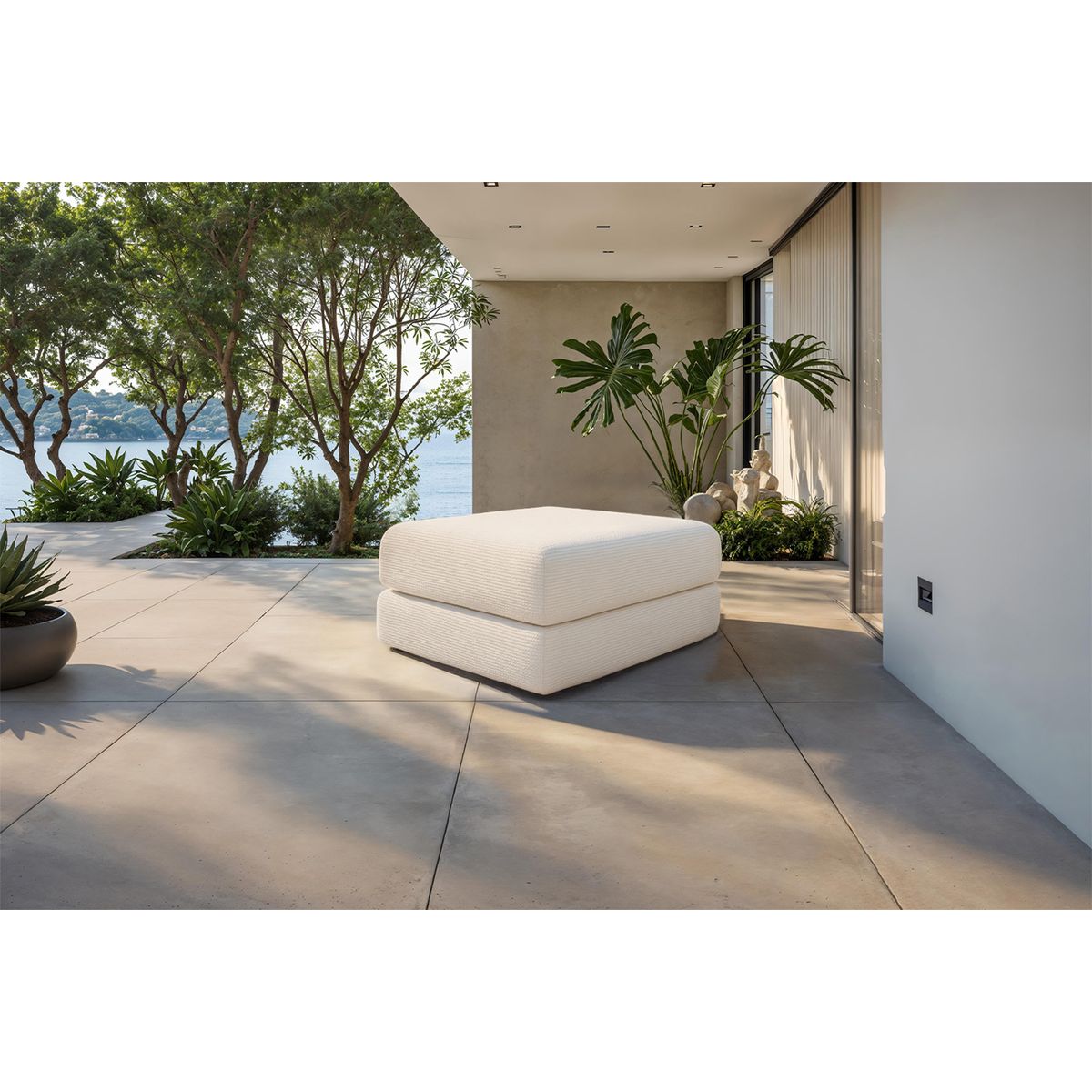 Sun Pouffe - Waterproof Fabric