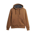 Sudadera con capucha Superdry Borg Lined Hooded Sweatshirt - Sudadera Con Capucha Hombre Marrón