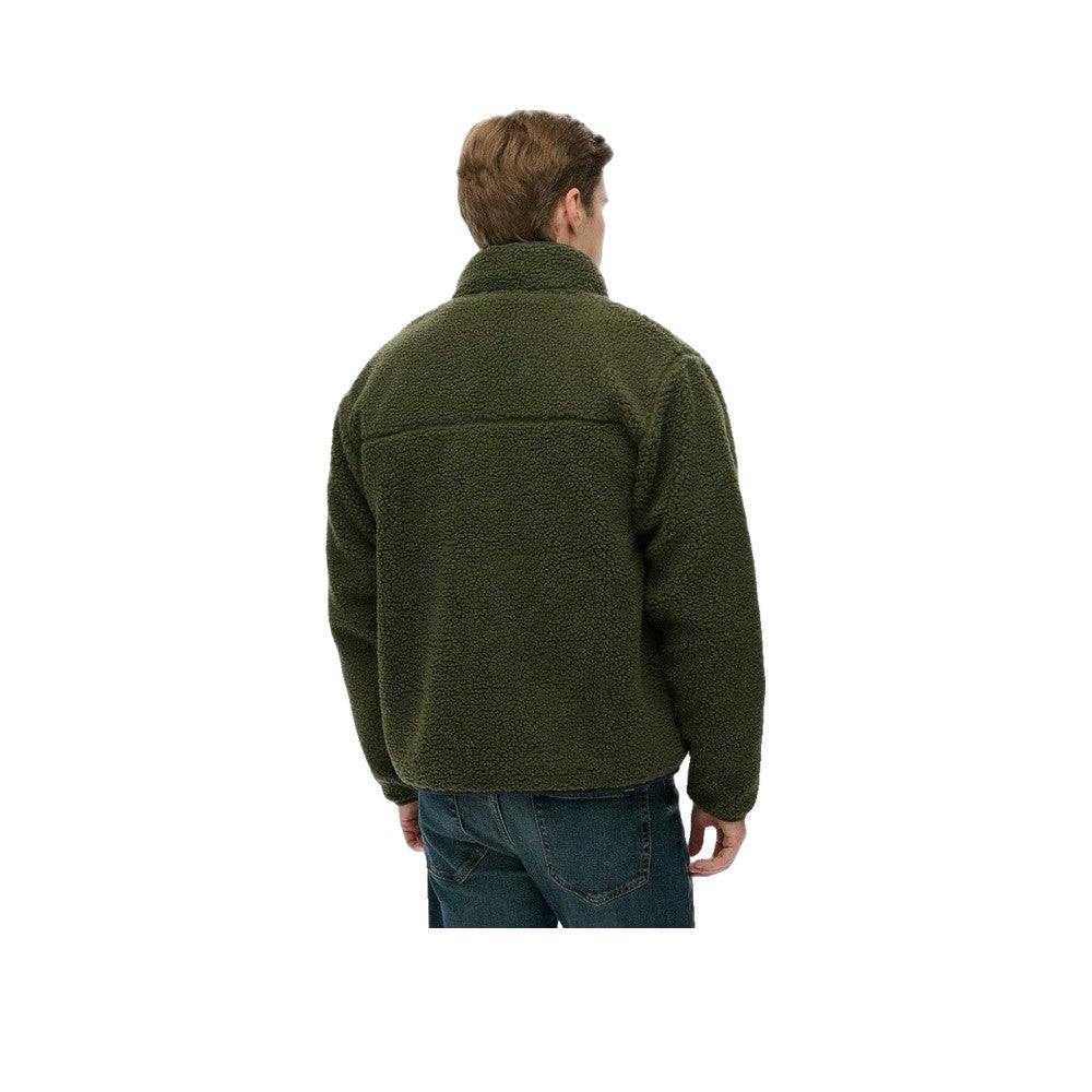 Superdry Vintage - Giacca in pile Uomo Verde