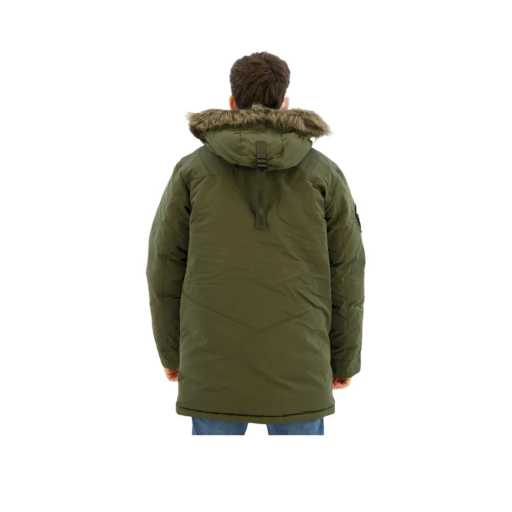 Superdry Everest - Men's Parka Green
