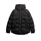 Superdry Tech Jkt - Giacca Trapuntata Uomo Nero