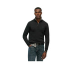 Superdry Essentials Half Zip - Men's Black Jumper