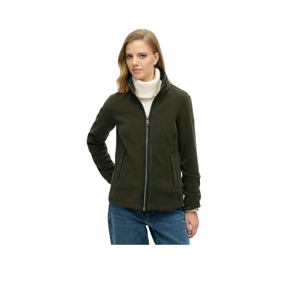Superdry Estate - Giacca in pile Donna Verde