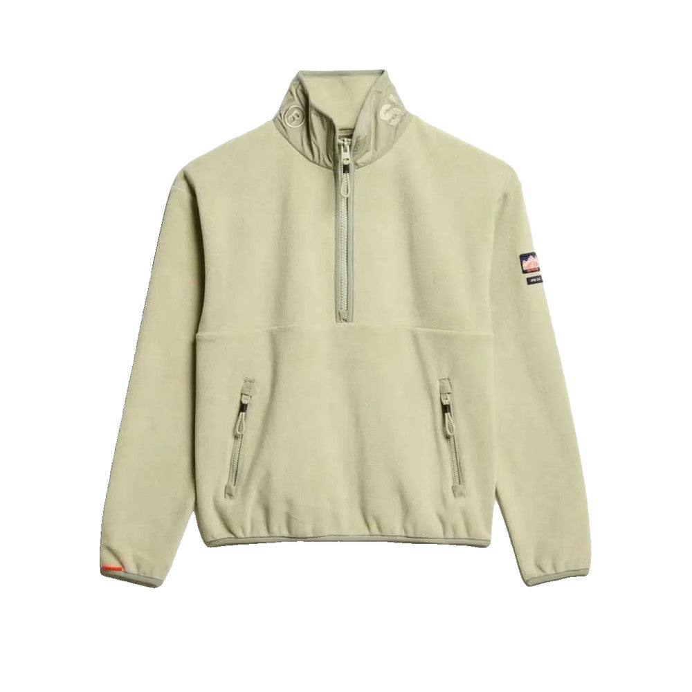 Superdry Active - Sudadera Mujer Beige
