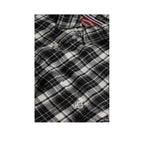 Superdry Boyfriend Flannel - Skjorta Dam Svart