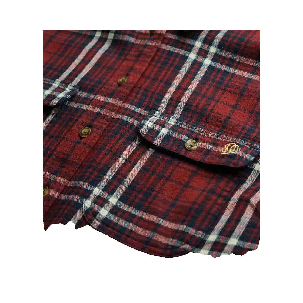 Superdry Flannel Check - Women's Shirt Red