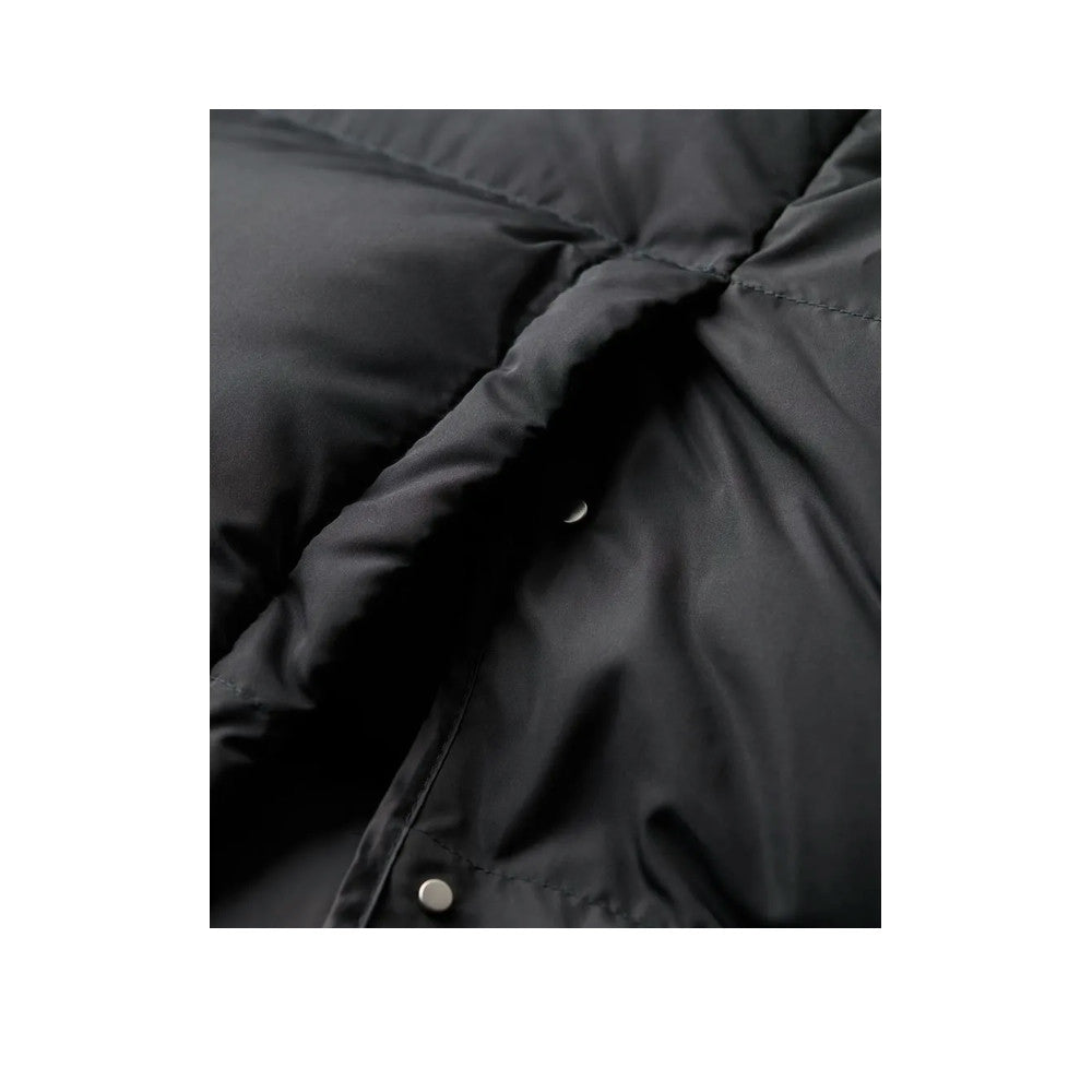 Superdry Longline Puffer - Lång Dunjacka Dam Svart