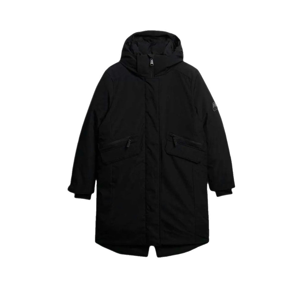 Superdry City Fishtail - Parka Femme Noir