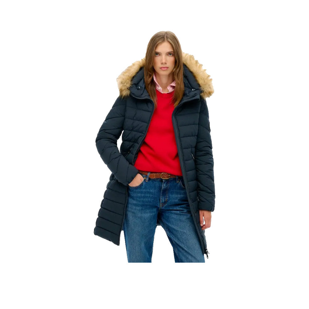 Superdry Fuji - Parkas Dam Blå