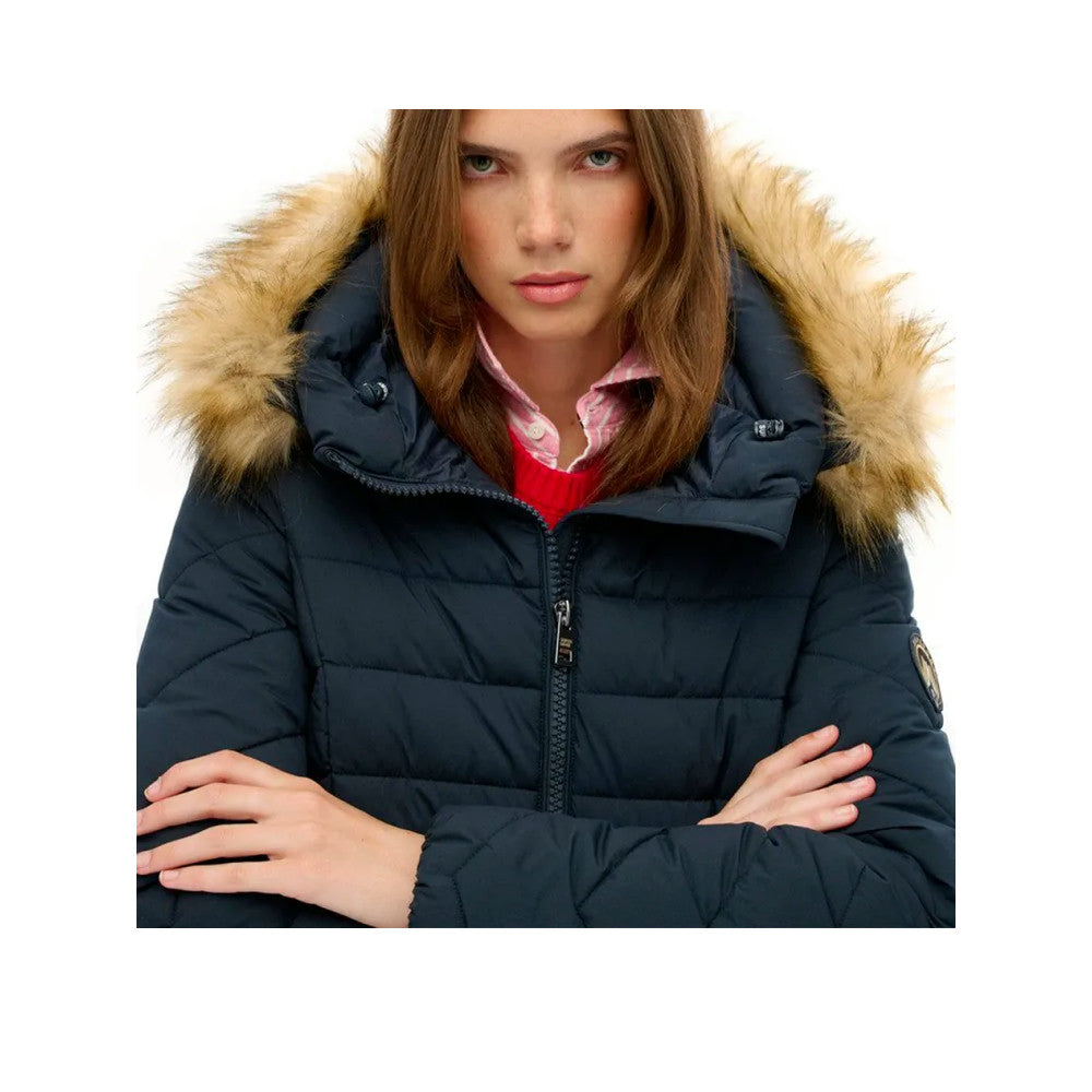 Superdry Fuji - Parkas Dam Blå