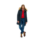 Superdry Fuji - Parkas Dam Blå