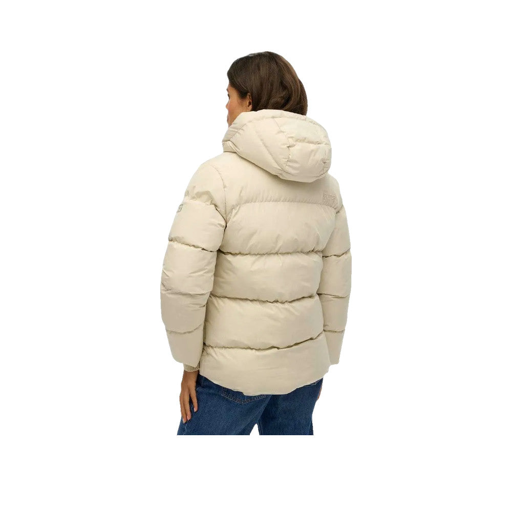 Superdry 5 Baffle Sports – Kurtka pikowana damska beżowa