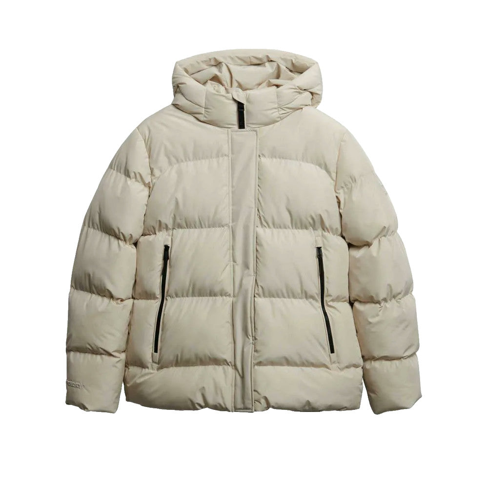 Superdry 5 Baffle Sports – Kurtka pikowana damska beżowa