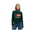 Superdry Americana - Striktrøje til damer Grøn