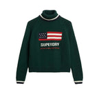 Superdry Americana - Striktrøje til damer Grøn