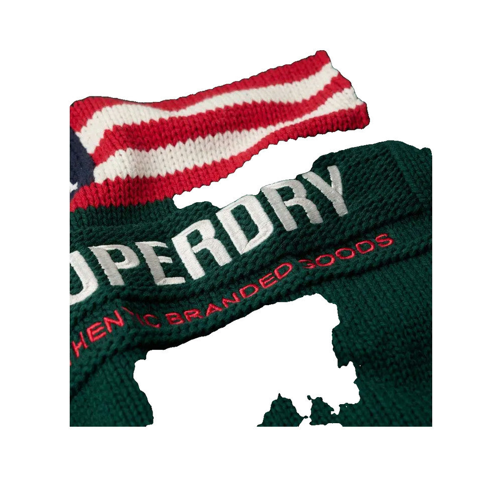 Superdry Americana - Striktrøje til damer Grøn