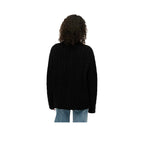 Superdry Cable Knit Roll Neck - Maglione Donna Nero