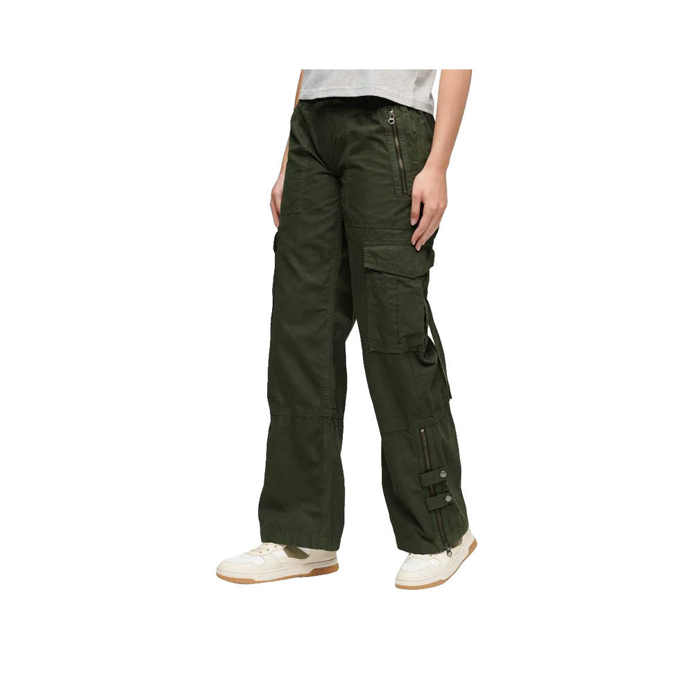 Superdry Vintage Lr Cargo Pants - Pantalón Cargo Mujer Verde