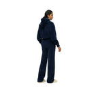 Superdry Wide Leg Joggers - Byxor Dam Marinblå