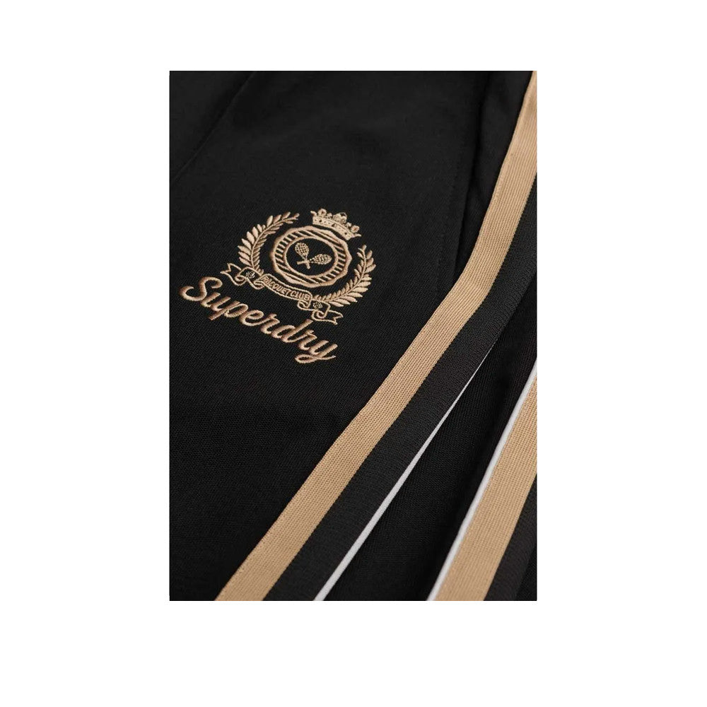 Superdry Country Club Track - Mjukisbyxor Dam Svart