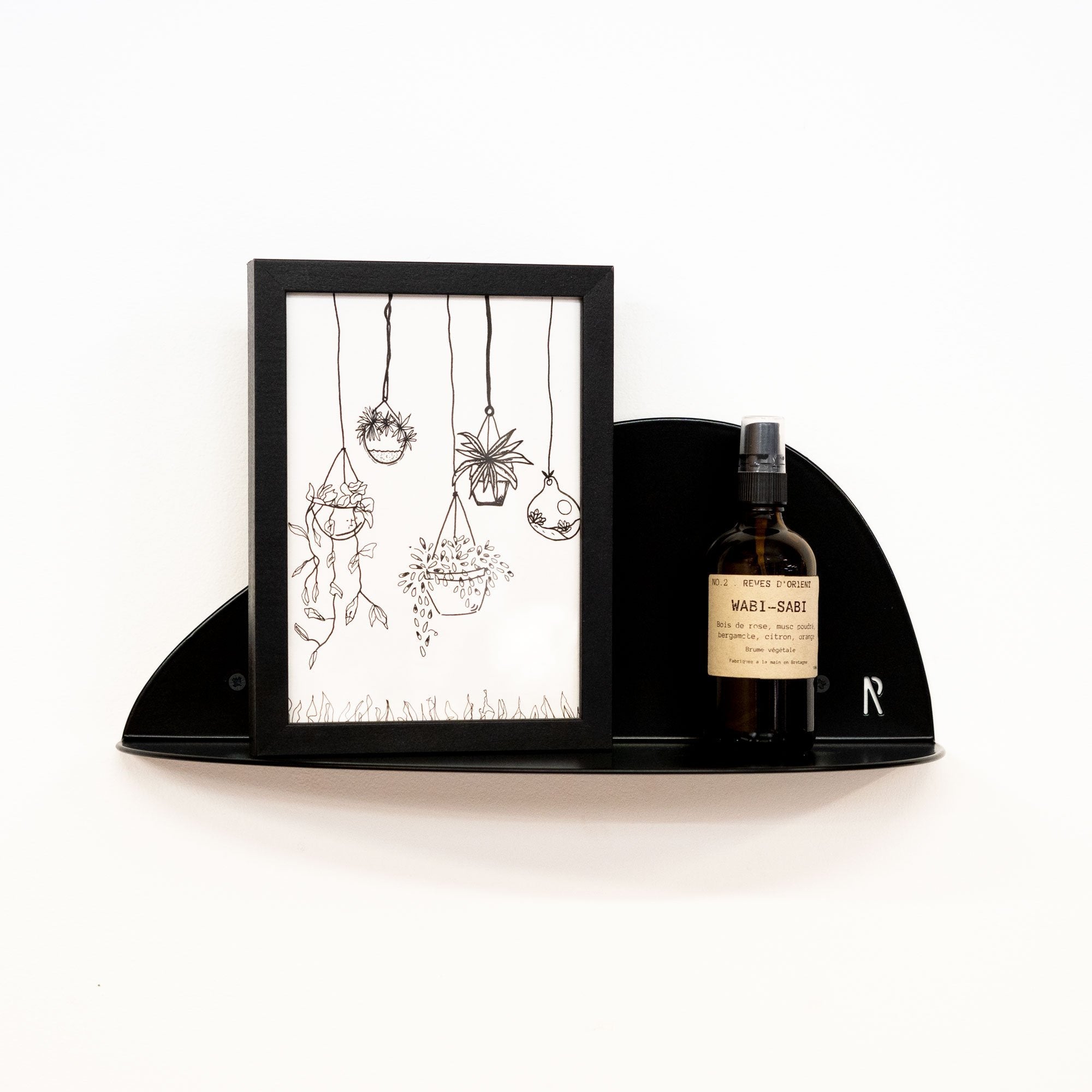 Estante de pared - Le Complice - Negro